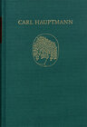 Buchcover Carl Hauptmann: Sämtliche Werke / Band VIII,1: Späte Erzählungen (Textband)