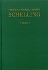 Buchcover Friedrich Wilhelm Joseph Schelling: Historisch-kritische Ausgabe / Reihe I: Werke. Band 8: Schriften 1799-1800