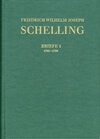 Buchcover Friedrich Wilhelm Joseph Schelling: Historisch-kritische Ausgabe / Reihe III: Briefe. Band III,1: Briefwechsel 1786–1799