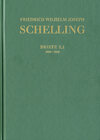 Buchcover Friedrich Wilhelm Joseph Schelling: Historisch-kritische Ausgabe / Reihe III: Briefe. Band 2,1-2