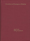 Buchcover Internationale Hölderlin-Bibliographie / Musikalien und Tonträger zu Hölderlin von 1806–1999