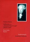 Buchcover Stellenindex zu »Immanuel Kant's Logik« (Jäsche-Logik)