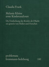 Buchcover Melanie Kleins erste Kinderanalysen