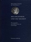 Buchcover Melanchthon und die Neuzeit