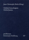 Buchcover Globale Gerechtigkeit - Global Justice