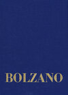 Buchcover Bernard Bolzano Gesamtausgabe / Reihe II: Nachlaß. A. Nachgelassene Schriften. Band 19,2: Erbauungsreden des Studienjahr