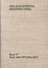 Buchcover Melanchthons Briefwechsel / Band T 7: Texte 1684-1979 (1536–1537)