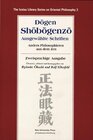 Buchcover Shobogenzo - Ausgewählte Schriften
