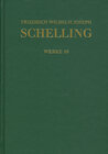 Buchcover Friedrich Wilhelm Joseph Schelling: Historisch-kritische Ausgabe / Reihe I: Werke. Band 10: Schriften 1801: ›Darstellung