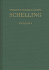 Buchcover Friedrich Wilhelm Joseph Schelling: Historisch-kritische Ausgabe / Reihe II: Nachlaß. Band 4: Frühe theologische Arbeite