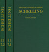 Buchcover Friedrich Wilhelm Joseph Schelling: Historisch-kritische Ausgabe / Reihe II: Nachlaß. Band 7,1-2: ›System der gesammten 