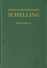 Buchcover Friedrich Wilhelm Joseph Schelling: Historisch-kritische Ausgabe / Reihe II: Nachlaß. Band 1,2: Kommentar zum Buch ›Hiob