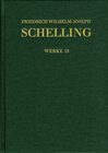 Buchcover Friedrich Wilhelm Joseph Schelling: Historisch-kritische Ausgabe / Reihe I: Werke. Band 13: Ideen zu einer Philosophie d