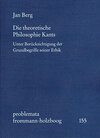Buchcover Die theoretische Philosophie Kants
