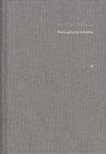 Buchcover Rudolf Steiner: Schriften. Kritische Ausgabe / Band 2: Philosophische Schriften