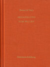 Buchcover Antoine Louis Claude Destutt de Tracy: Grundzüge einer Ideenlehre / Band IV-V: Abhandlung vom Willen