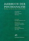 Buchcover Jahrbuch der Psychoanalyse / Band 45