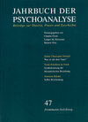 Buchcover Jahrbuch der Psychoanalyse / Band 47