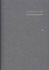 Buchcover Rudolf Steiner: Schriften. Kritische Ausgabe / Band 3: Intellektuelle Biographien