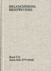 Buchcover Melanchthons Briefwechsel / Band T 13: Texte 3421-3779 (1544)
