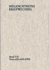 Buchcover Melanchthons Briefwechsel / Textedition. Band T 22: Texte 6292-6690 (1552)