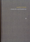 Buchcover Rudolf Steiner: Schriften. Kritische Ausgabe / Band 13: Schriften über soziale Dreigliederung