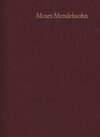 Buchcover Moses Mendelssohn: Gesammelte Schriften. Jubiläumsausgabe / Band 9,4: Schriften zum Judentum III,4