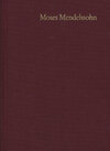 Buchcover Moses Mendelssohn: Gesammelte Schriften. Jubiläumsausgabe / Band 24: Moses Mendelssohn. Porträts und Bilddokumente