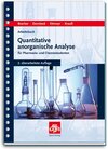 Buchcover Arbeitsbuch quantitative anorganische Analyse