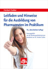 Buchcover Leitfaden und Hinweise für die Ausbildung von Pharmazeuten im Praktikum