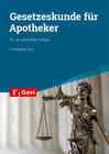 Buchcover Gesetzeskunde für Apotheker