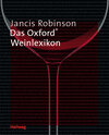 Buchcover Oxford Weinlexikon, Das