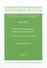 Buchcover Studien zu Typologien von Beilen, Dechseln und Äxten