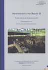 Buchcover Archäologie und Recht II