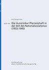 Buchcover Die Hunsrücker Pfarrerschaft in der Zeit des Nationalsozialismus (1933–1945)
