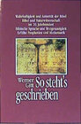 Buchcover So steht's geschrieben