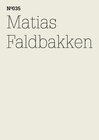 Buchcover Matias Faldbakken