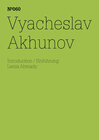 Buchcover Vyacheslav Akhunov