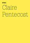 Buchcover Claire Pentecost