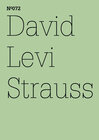 Buchcover David Levi Strauss