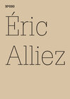 Buchcover Éric Alliez