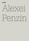 Buchcover Alexei Penzin