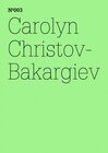 Buchcover Carolyn Christov-Bakargiev