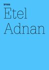 Buchcover Etel Adnan