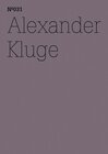 Buchcover Alexander Kluge