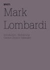 Buchcover Mark Lombardi
