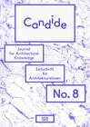 Buchcover Candide. Journal for Architectural Knowledge