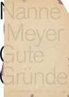 Buchcover Nanne Meyer
