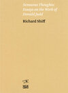 Buchcover Richard Shiff. Sensuous Thoughts