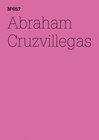 Buchcover Abraham Cruzvillegas
